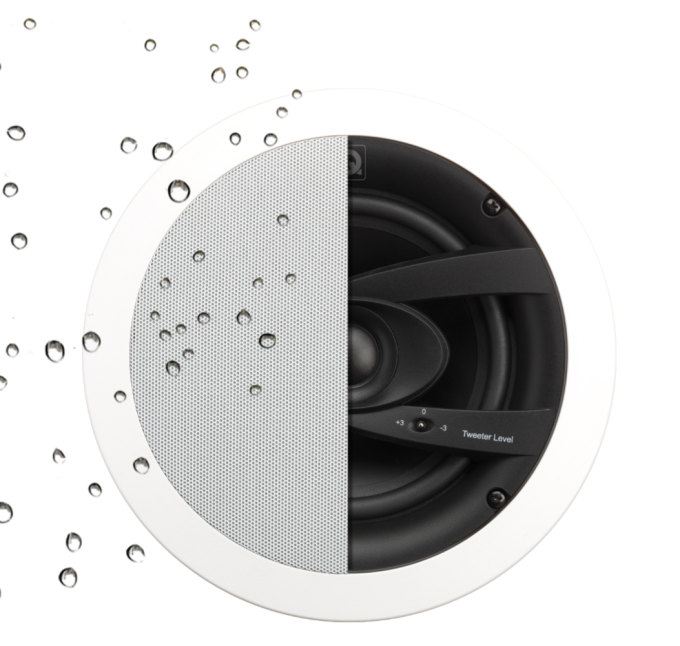 Q Acoustics Weatherproof Stereo In-Ceiling Speaker 6.5" - Qi65CWST